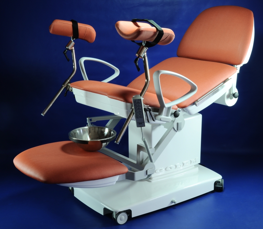 Акушерський стіл на базі гінекологічного крісла GOLEM 6 серії