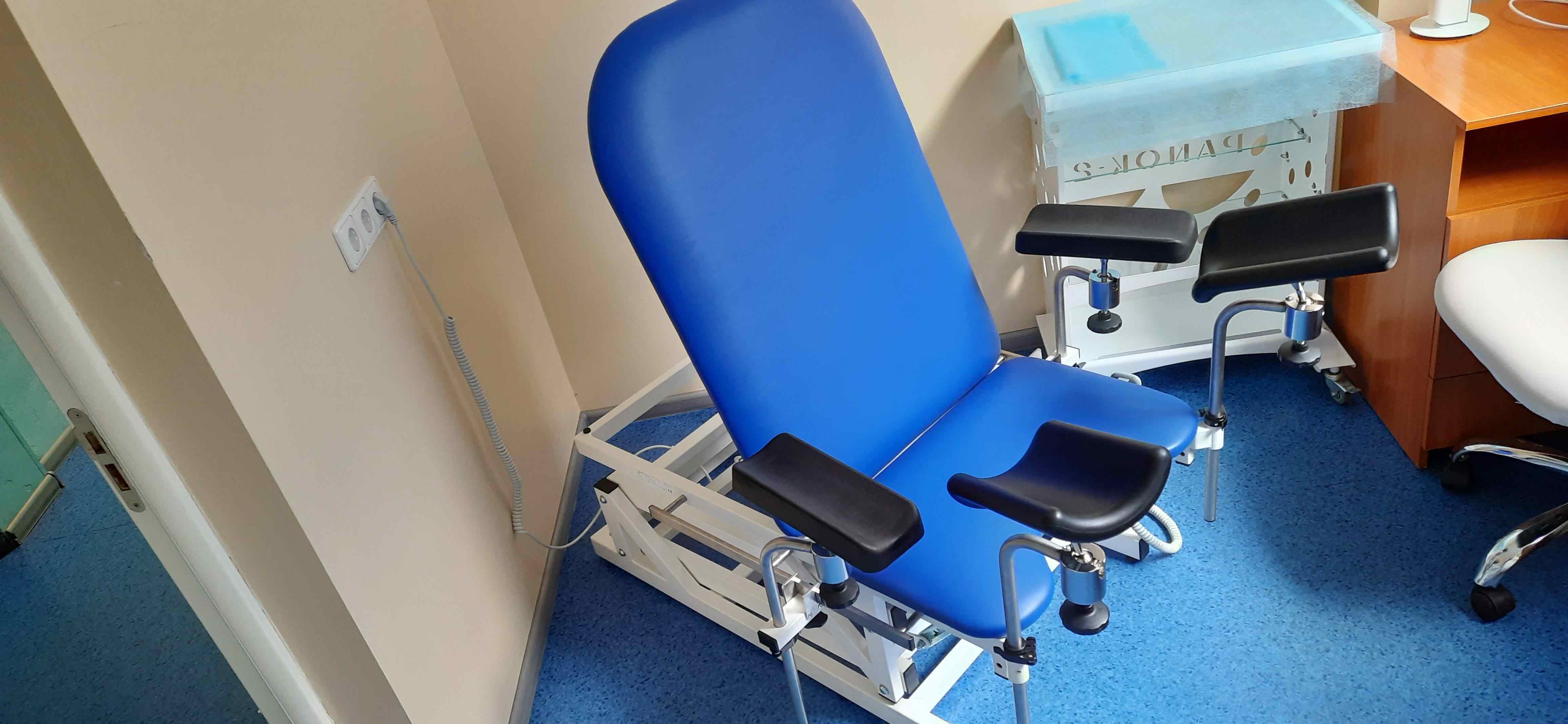 Литовское гинекологическое кресло Runibeda EM-2G