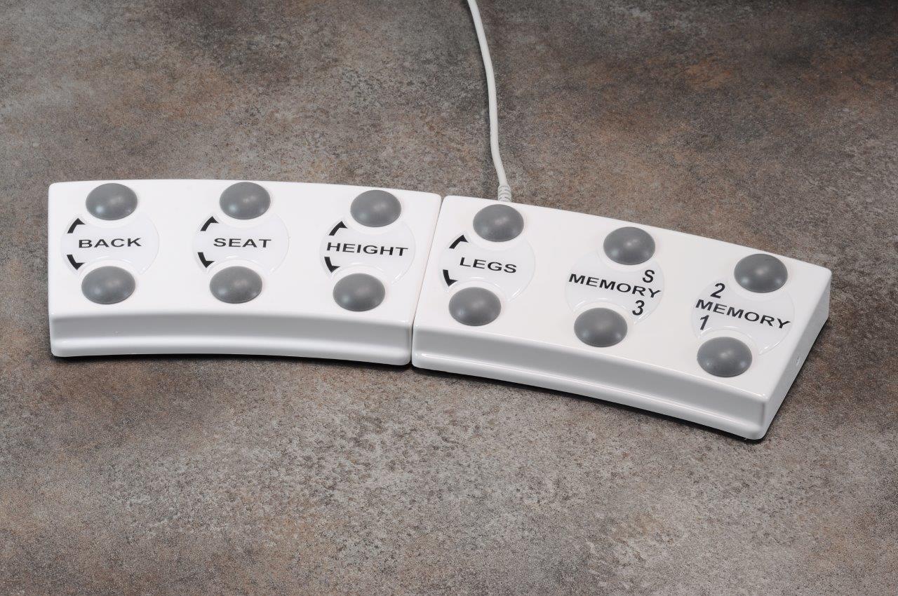 Запоминание положений в гинекологических креслах и операционных столах GOLEM