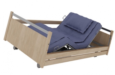 Премиальная комплектация реабилитационной медицинской кровати Reha-Bed Leo (видео)